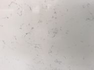 Άσπρα στερεά πέτρινα Countertops χαλαζία για την κουζίνα φαινόμενο ειδικό βάρος 2,5 Γ/Cm3