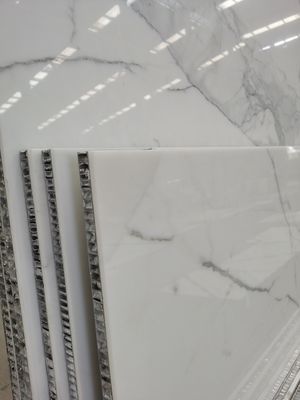 Κυψελωτές μαρμάρινες ελαφριές πέτρινες επιτροπές 305x305x10mm Alu