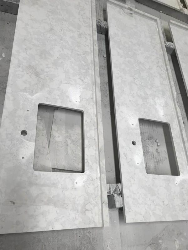 QS 963 πέτρινες πλάκα χαλαζία, πάτωμα και πέτρα χαλαζία τοίχων για countertops κουζινών