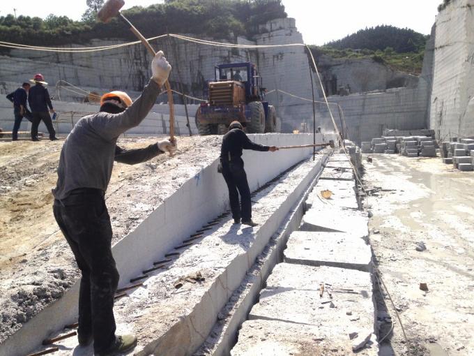 Εσωτερικά βήματα λεωφορείων γρανίτη σκαλοπατιών G603 γρανίτη μετωπών βημάτων Ourdoor πέτρινα για τα υπαίθρια σκαλοπάτια