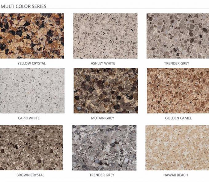 Πέτρινο Countertop χαλαζία εξασφάλισης ποιότητας