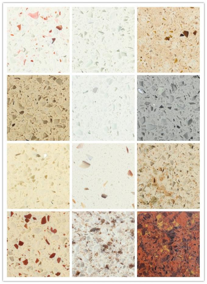 Ζωηρόχρωμος χαλαζίας Stone για Countertop