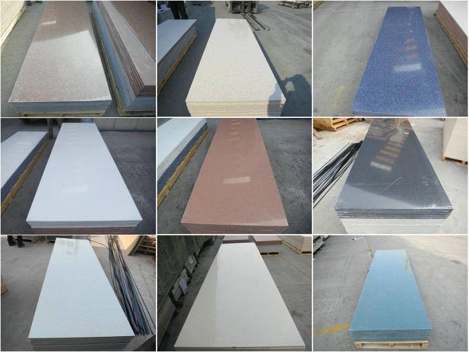 Ζωηρόχρωμος χαλαζίας Stone για Countertop