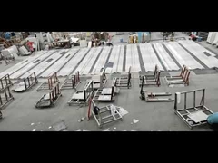 Ελαφριά Πλάκα από Μάρμαρο/Ασβεστόλιθο με Κυψελωτό Πυρήνα Αλουμινίου και Εξαγωνικό Πλέγμα